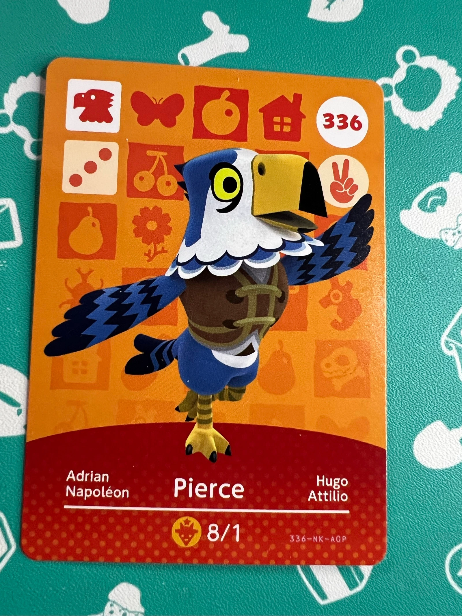 Carte amiibo de Napoleon 336